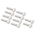 thumbnail image 1 of Tornillos de cabeza hexagonal M10 de 45mm en acero inoxidable 304, 10 piezas, 1 of 3