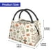 thumbnail image 2 of Fotbe Forest Mushrooms Insects Bolsa Térmica Portátil con Estampado, Bolsa de Entrega de Alimentos Aislada, Bolsa Reutilizable de Gran Capacidad para Comidas y Supermercado, 2 of 6