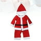 thumbnail image 5 of Ropa de Navidad para recién nacidos con gorro Ropa de escalada de algodón para bebés Pelele adorable para bebés (niño, 80 cm), 5 of 5