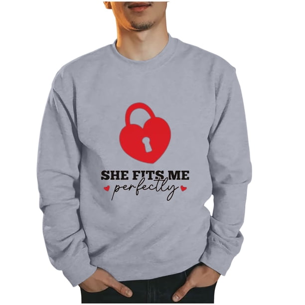 Sudaderas sin capucha para hombre, estilo casual, a la moda, con cuello redondo, estampado, de manga larga, blusas de manga larga y cuello redondo, blusas de poliéster para hombre