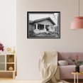 thumbnail image 3 of Historic Framed Print, Eison House, Haynes Bridge Road at State Route 120, Alpharetta, Fulton County, GA - 9, 17-7/8" x 21-7/8", 3 of 9