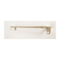 thumbnail image 3 of Luna 25" Wall Mounted Towel Bar, Polished Nickel, 3 of 6