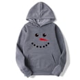thumbnail image 2 of IROINNID Hoodies for Men Leisure Christmas Print Pullover Long Sleeve Sweatshirts,Dark Gray, 2 of 5