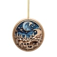 thumbnail image 1 of HBFAGFB Christmas Decorations Craft Pendant Fashion Pattern Car Home Decor Hanging Ornament D One Size, 1 of 4