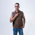thumbnail image 2 of CHALECO CRISTIAN PIEL BORREGO CAFÉ, 2 of 4