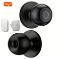 thumbnail image 1 of HLONK Tyua Smart Door Lock BT Wireless Aluminum 36V Rechargeable Li-ion Battery Can Be Controlled By App Remote Control Switch Convenient And Easy To Install Now Buy One Get One Free New, 1 of 7