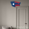 thumbnail image 3 of Glowneon Usa Star Flag Door Topper, Happy July 4th Door Corner Decor, 3 of 5