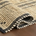 thumbnail image 5 of nuLOOM Aubriella Striped Jute Area Rug, 8' x 10', Aubriella Natural, 5 of 9