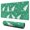 Green Christmas Tree, variant on Long Mouse Pads for Desk,Multicolor Christmas Icon Pattern Desk Mats on Top Of Desks, Desk Mouse Pad Extra Large with 3mm Non-Slip Base and Stitched Edge for Gaming,Office,Work,Home 31.5x11.8in