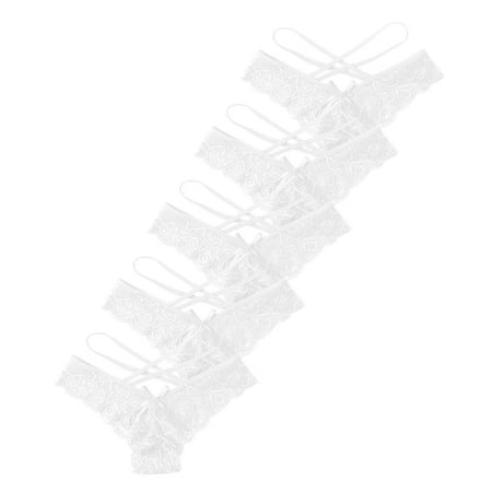 

Gallickan Seamless Underwear Packs Five Pairs Of Lace Panties For Ladies Panties for Women