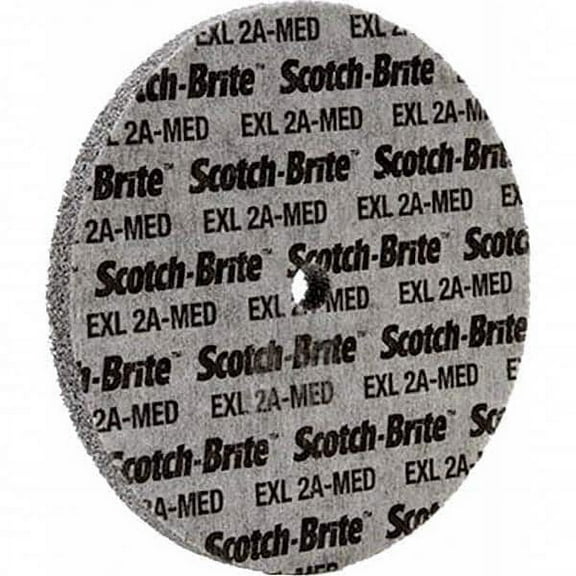 Scotch-Brite Unitized Wheel,6 in Dia,1/2 in Connect 7000046028