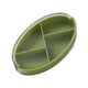 thumbnail image 1 of Caja de píldoras portátil giratorio 4 celosías tableta sellada dispensador de azúcar organizador contenedor bolso de accesorios de interior al aire libre verde Inevent HA028286-02, 1 of 7