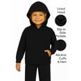 thumbnail image 4 of Kids in Boots Unisex Lightweight Pullover Hoodie - Soft Cotton Blend Sweatshirt with Mesh-Lined Hood & Ribbed Cuffs, 4 of 4