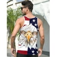 thumbnail image 4 of 3D Graphic Tank Tops for Men Quick Dry Cool Artwork Sleeveless Shirts for Summer Beach Exercise Fitness, 4 of 6