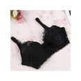 thumbnail image 4 of Women's Lace Bra,Push Up Double Breasted Brassiere Underwire Underwear, 4 of 5