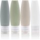 thumbnail image 1 of Silicone Travel Bottles - Refillable Toiletry Containers, 1 of 5