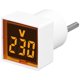 thumbnail image 1 of Medidor voltaje voltímetro indicadora A50-500V enchufe europeo para herramienta electricista, 1 of 9