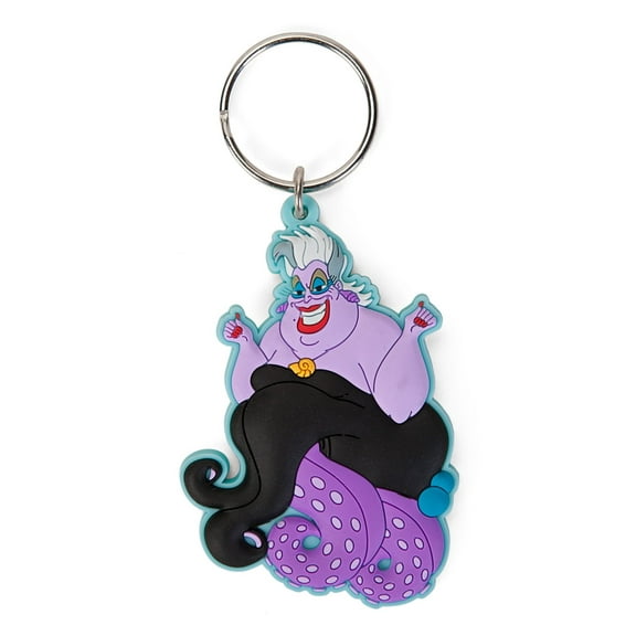 The Little Mermaid Disney Villain Ursula Ring Keychain Multicolor