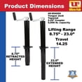 thumbnail image 2 of Tongue Jack (Manual, Topwind, 2¼" tube, 5000 lb capacity) (Ultra-Fab) 49-954050, 2 of 5