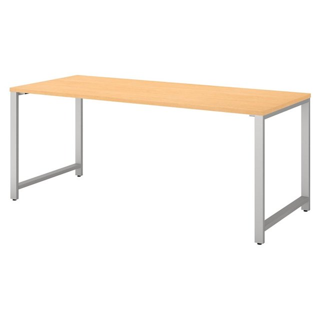 Bush Business Furniture 400 Series 72" x 30" Writing Desk in Natural Maple