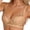 Khaki, variant on IWRICH Women's Lace Bra Sheer Underwire Unlined Plunge Everyday Bras Full Coverage Bralettes White 95D