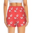 thumbnail image 2 of Lsque Cartoon Rooster Printed Women's Running Shorts with Liner Pockets,Elastic Quick Dry Workout Athletic Gym Yoga Shorts,Womens High Waist Shorts-XX-Large, 2 of 9