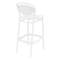 thumbnail image 6 of Compamia Marcel Contemporary Resin Indoor/Outdoor Bar Stool White, 6 of 6
