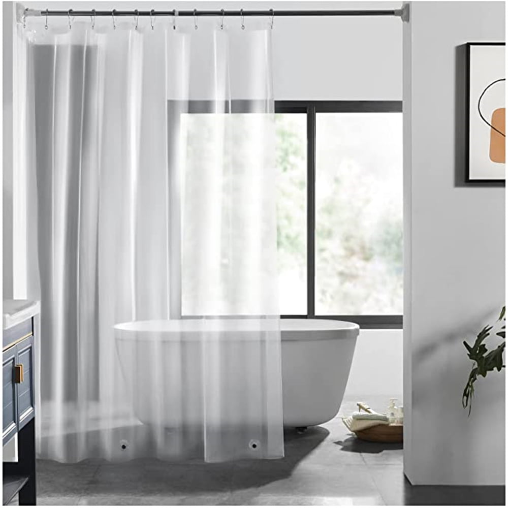 Pvea Light And Thin Waterproof And Mildew Proof Shower Curtain 72*72 