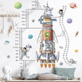 thumbnail image 1 of Vinil Decorativo Cohete Astronauta Regla de Crecimiento Niño Dara Baby Syene VinDe254, 1 of 5