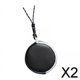 thumbnail image 1 of Estuche Redondo para auriculares DYNWAVEMX 2 piezas portátil con cordón para el cuello, 1 of 8