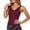 Red, variant on Elegant Lace Trim Tank Top Soft Solid Camisole With Delicate Frill Gathers For Everyday Wear Women's Casual Summer, L, White