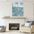 thumbnail image 3 of Stupell Industries Boat Waves Wake Painting Transportation Painting Gallery Wrapped Canvas Print Wall Art, 36 x 48, 3 of 8