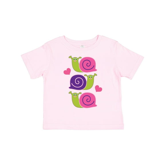 Inktastic Snail Lover Girl Garden Snails Girls Toddler T-Shirt