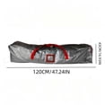 thumbnail image 2 of Qwtwty Large Capacity Christmas Tree Storage Bag, Heavy Duty Waterproof Storage Container with Reinforced Handles, Zippers and Wide Opening for Xmas Trees, 2 of 7
