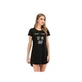 thumbnail image 3 of Night Shirts Womens Nightgowns Cute Round Neck Short Sleeve Printed Sleep Shirts Soft Sleepwear, 3 of 3