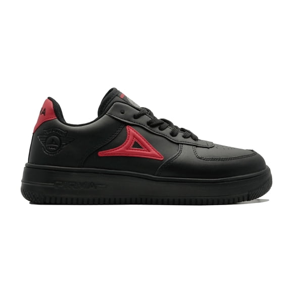 Tenis Urbano Para Hombre Pirma 5002 Negro Rojo