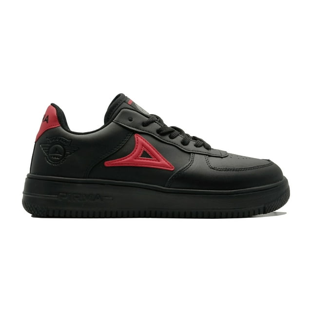 Tenis Urbano Para Hombre Pirma 5002 Negro Rojo