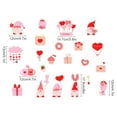 thumbnail image 3 of zhangmingg Valentine's Day Cartoon Fridge Stickers and Wall Decals for Home Kitchen, 3 of 6