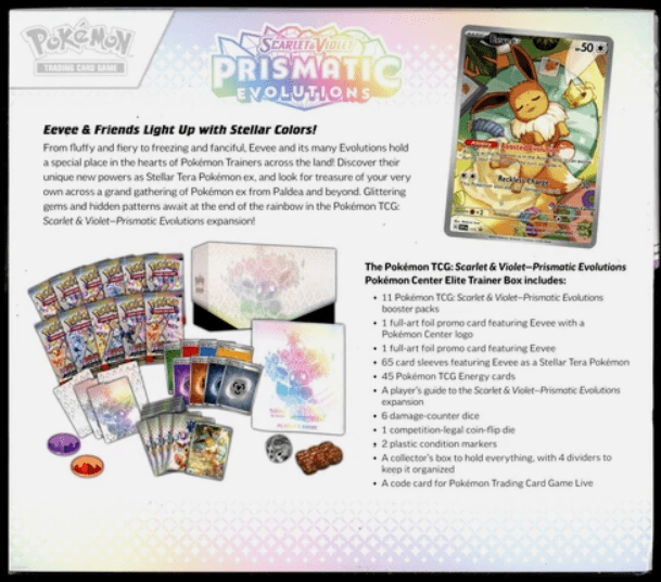 Pokemon TCG - Scarlet & Violet: Prismatic Evolutions Booster Bundle!