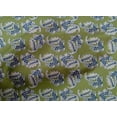 thumbnail image 4 of oneOone Cotton Poplin Fabric Leaves & Floral Block Fabric Prints By Yard 56 Inch Wide, 4 of 4