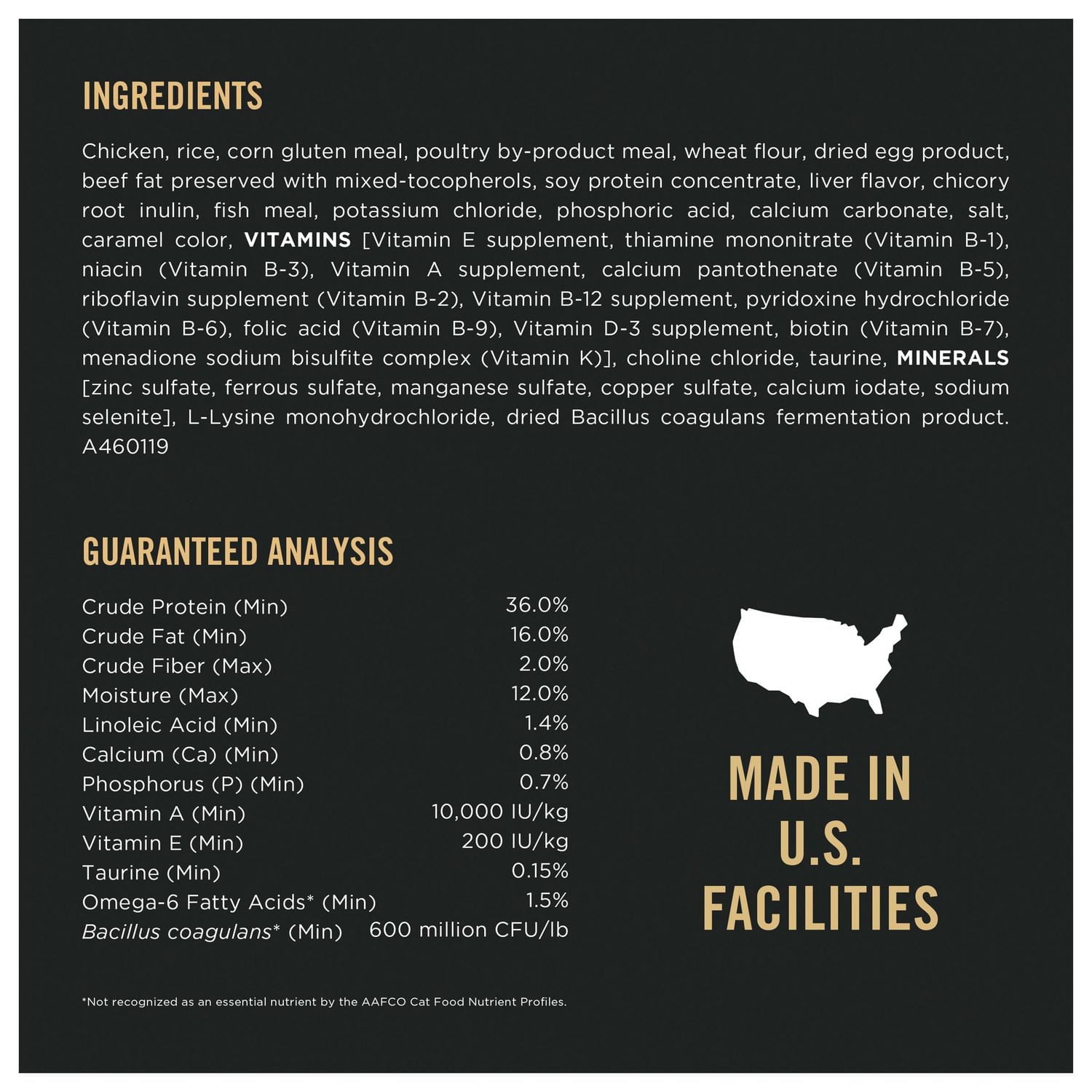 Purina Pro Plan Spécialisée LiveClear Formule Poulet et Riz, Nourriture Sèche pour Chats