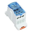 thumbnail image 2 of Terminal Block Wire Box, Terminal Junction Box 1x16mm² 1x35mm² Input Flame Retardant 1000V AC DC High Conductivity  for Distribution Cabinet, 2 of 7