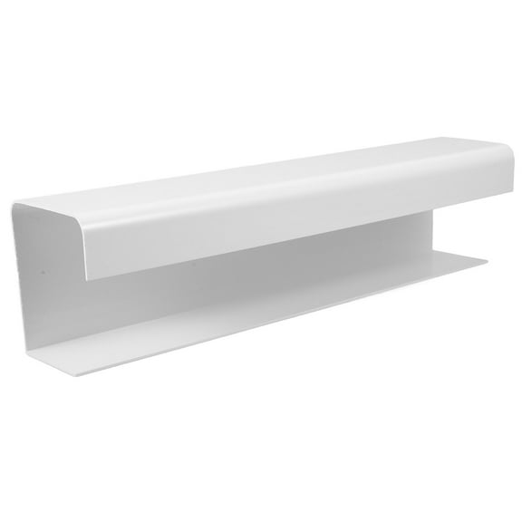 Homoyoyo Under Desk Cable Organizer Plastic White 1Set Back to School