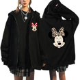 thumbnail image 1 of Sudaderas Y2k de los años 90 con cremallera de Minnie, sudaderas con capucha de Mickey Mouse y Disney, chaqueta Harajuku para mujer, ropa de calle de dibujos animados Unisex, 1 of 1