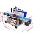 thumbnail image 2 of Automatic Desktop Conveyor Round Bottle High Speed Labeling Machine with Emergency Stop Switch 110V, 2 of 20