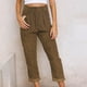 thumbnail image 2 of Pantalones de mujer de moda Pantalones completos Pantalones de traje de color sólido recto casual Fridja  alkflakhf35010, 2 of 8