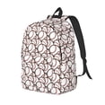 thumbnail image 1 of Lukts Sac à Dos Décontracté Mignon Baseball Durable, Sac de Jour en Toile Polyester Résistant à l'Eau avec Housse pour Ordinateur Portable, Fermeture Éclair Lisse, Sac de Voyage Léger et Durable-Moyen, 1 of 5