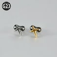 thumbnail image 3 of 14G Minimalist Cross Dermal Anchor Tops and Base G23 Titanium Surface Skin Piercing Studs Internally Threaded Microdermal Dermal Piercing Body Jewelry 1 Pc, 3 of 6