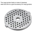 thumbnail image 3 of Placa de molinillo de carne Uxcell 3mmx54mm de acero inoxidable para reemplazo de molinillos, 3 of 5