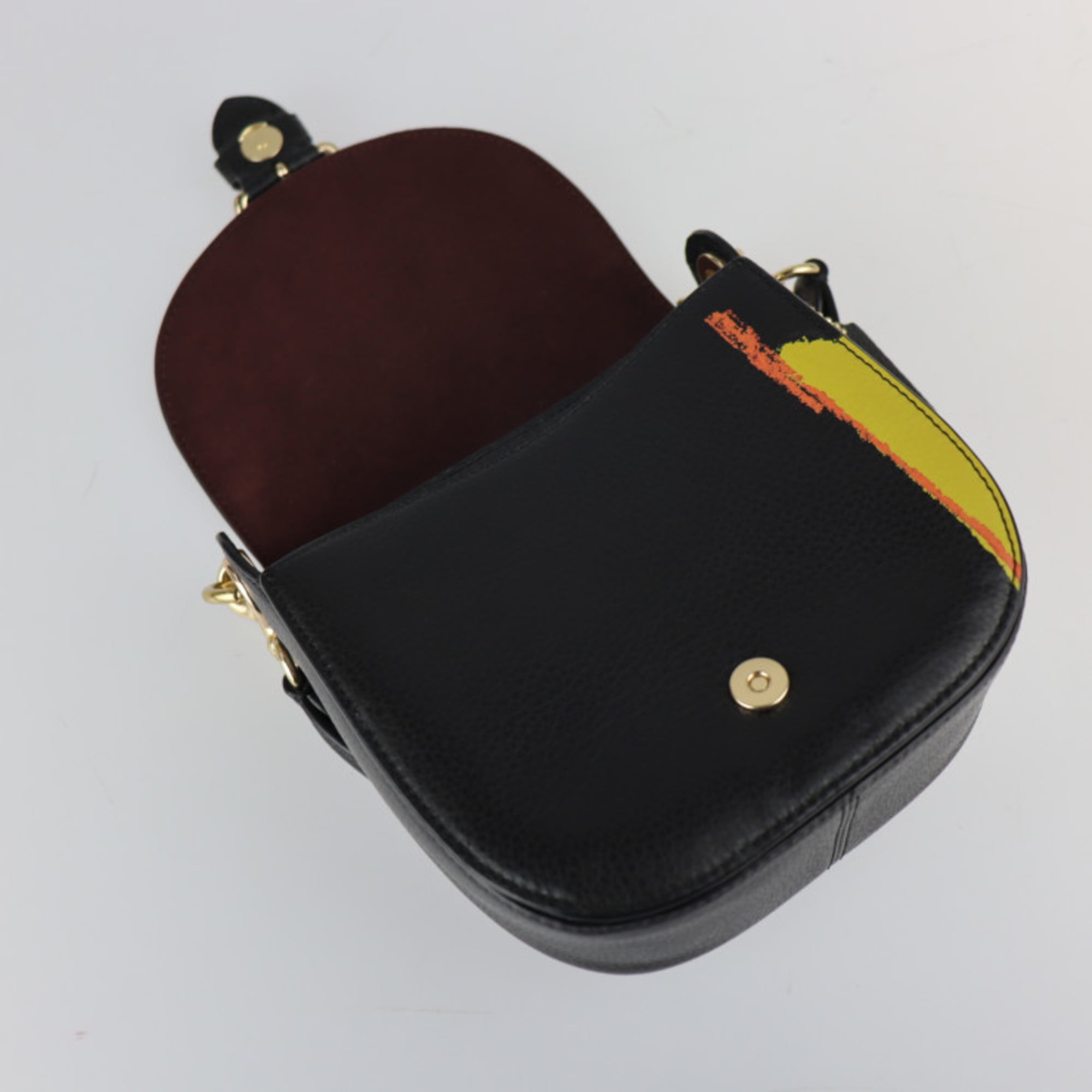 Pre-Owned COACH coach Basquiat collaboration shoulder bag